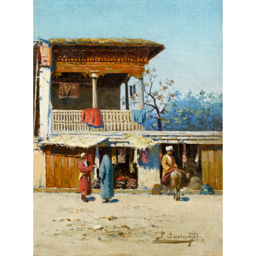 Street Traders in Samarkand